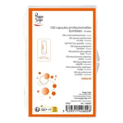 Peggy Sage 100 capsules professionnelles bombées Online