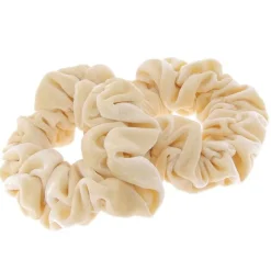 La Boutique du Coiffeur 2 Chouchous velours XXL beige Online