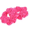 La Boutique du Coiffeur 2 Chouchous velours XXL fushia Outlet