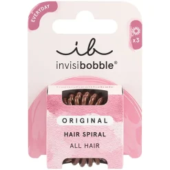 Invisibobble 3 Élastiques spirales Original pretzel brown New