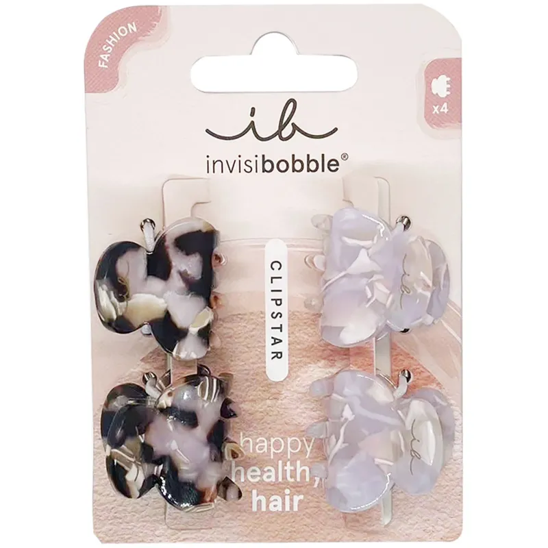 Invisibobble 4 Petites pinces Clipstar Clearance