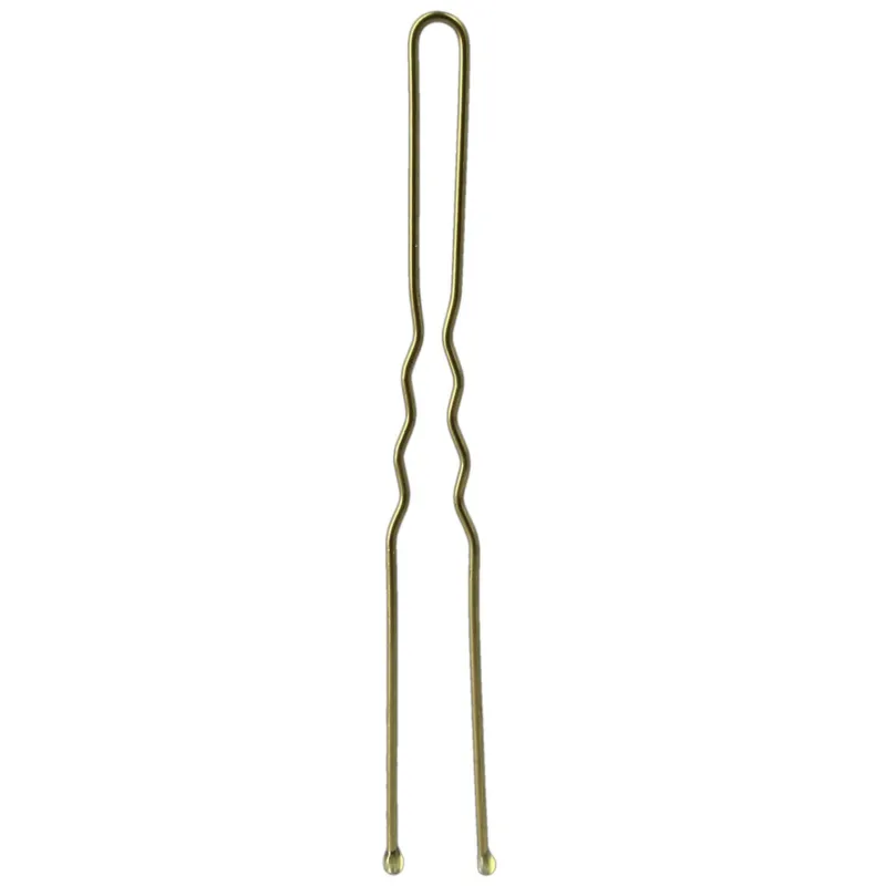 24 Épingles ondulées longues bronze Best