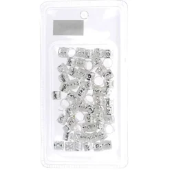 La Boutique du Coiffeur Anneaux bijoux cheveux argenté petit modèle Hot