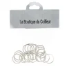 La Boutique du Coiffeur Anneaux métal 12 mm New
