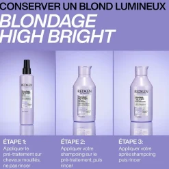 Redken Après-shampooing illuminant pour cheveux blonds Blondage High Bright Clearance