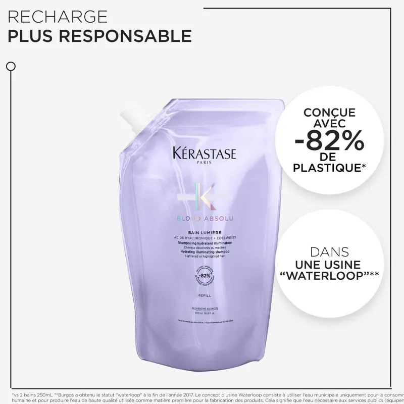 Kérastase Bain Lumière Blond Absolu recharge 500ml Clearance