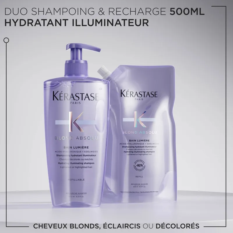 Kérastase Bain Lumière Blond Absolu recharge 500ml Clearance