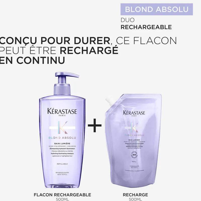 Kérastase Bain Lumière Blond Absolu recharge 500ml Clearance