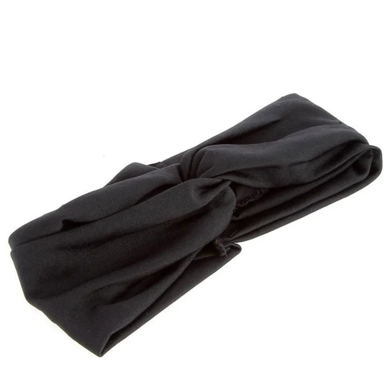 La Boutique du Coiffeur Bandeau noeud noir Hot