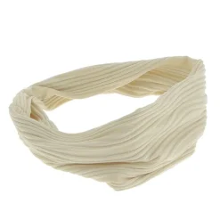 La Boutique du Coiffeur Bandeau plissé en tissus Hot