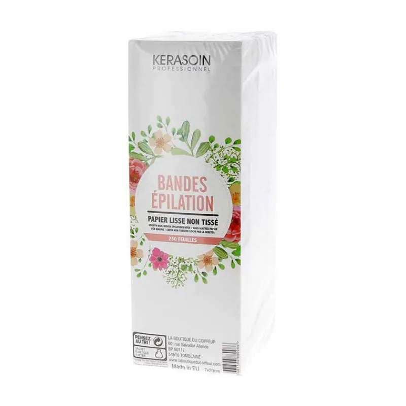 Kerasoin Professionnel Bandes à épiler pour cire chaude Best