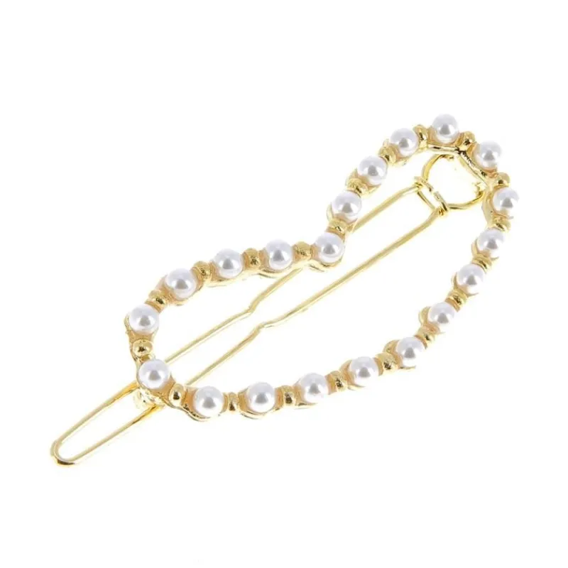 La Boutique du Coiffeur Barrette or et perle Online