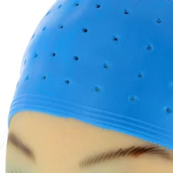 Bonnet à mèches bleu avec crochet Best