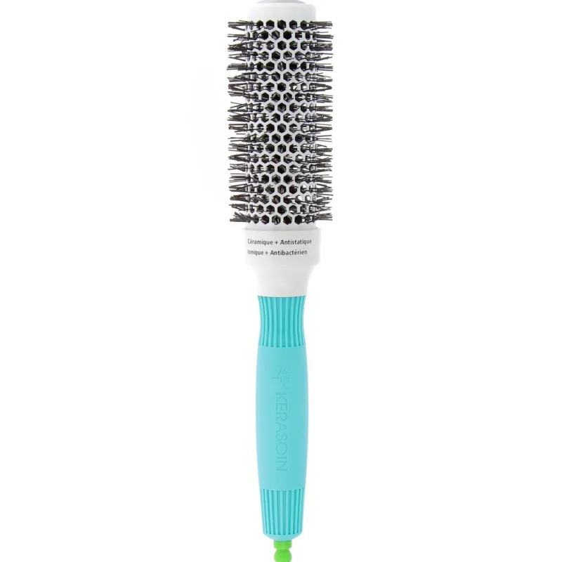 Kerasoin Professionnel Brosse céramique ionique antistatique antibactérienne 35mm New