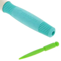 Kerasoin Professionnel Brosse céramique ionique antistatique antibactérienne 35mm New