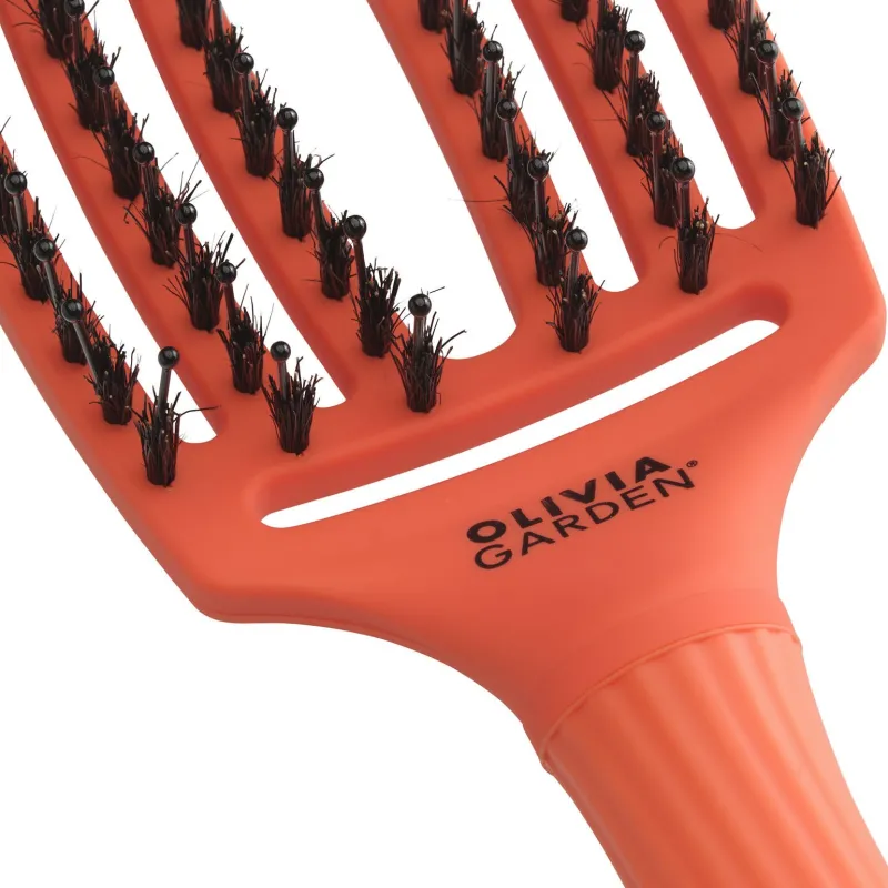 Olivia Garden Brosse démêlante Fingerbrush Dolce Vita orange spritz Sale