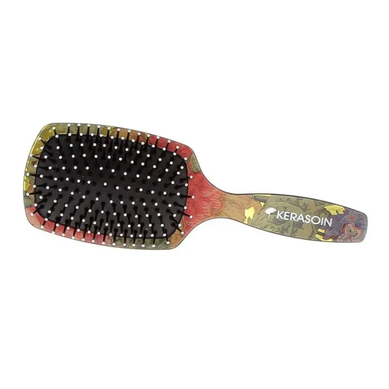 Kerasoin Professionnel Brosse Paddle à fleurs Outlet