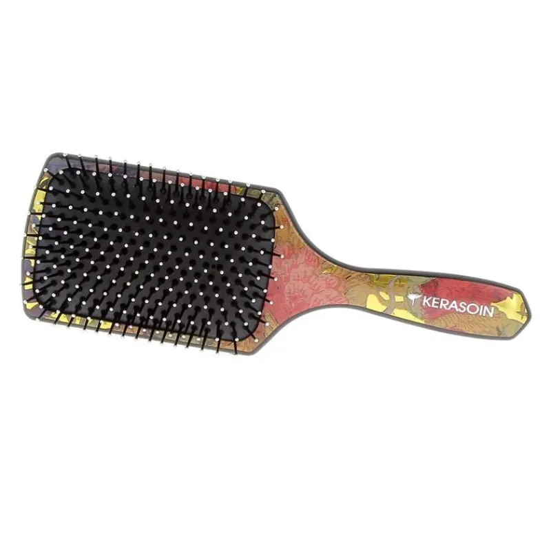 Kerasoin Professionnel Brosse Paddle fleurie Outlet