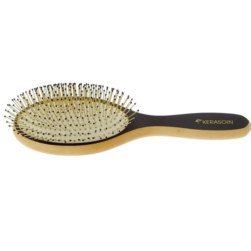 Kerasoin Professionnel Brosse pneumatique ovale black Elegance Clearance