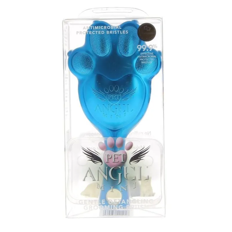 Brosse pour animaux Pet Angel Turquoise Petit modèle Best