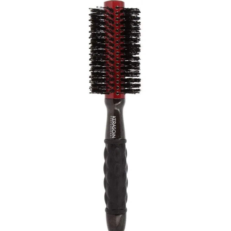 Kerasoin Professionnel Brosse ronde à brushing sanglier et picots 22mm New