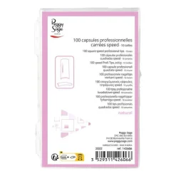Peggy Sage Capsules carrées speed x 100 New