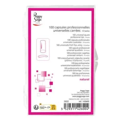 Peggy Sage Capsules universelles carrées x 100 Discount