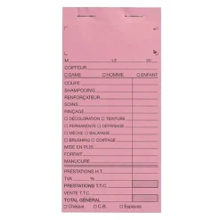 Carnet de caisse avec numéro Online