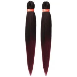 X-Pression Cheveux à tresser pré-etirés 2 x 46" T1B / BG Clearance