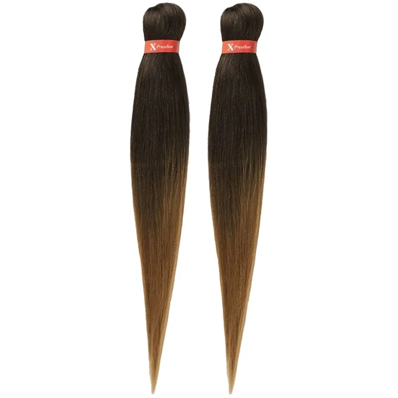 X-Pression Cheveux à tresser pré-etirés 2 x 46" T4 / 27 Hot