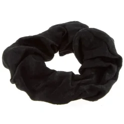 La Boutique du Coiffeur Chouchou en coton satiné noir