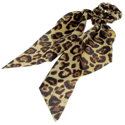 La Boutique du Coiffeur Chouchou foulard léopard or