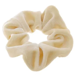 La Boutique du Coiffeur Chouchou velours beige Clearance