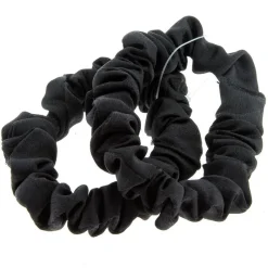 La Boutique du Coiffeur Chouchous satinés fins x 2 noir New