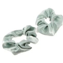 La Boutique du Coiffeur Chouchous satinés x 2 vert Discount