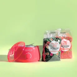 Kerasoin Professionnel Cire jetable sans bande Pink Wax New