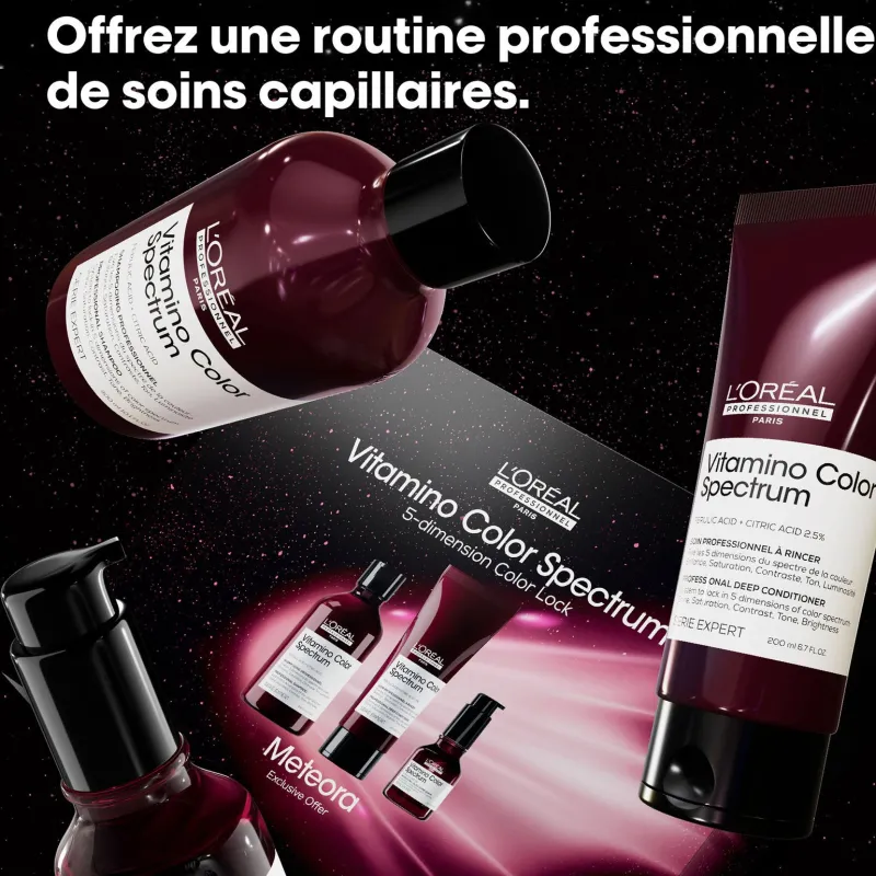 L’Oréal Professionnel Paris Coffret Vitamino Color Spectrum édition limitée Meteora New