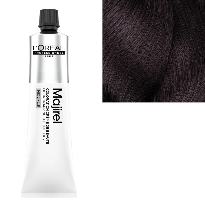 L’Oréal Professionnel Paris Coloration crème de beauté Majirel 4.20 châtain violine intense Outlet