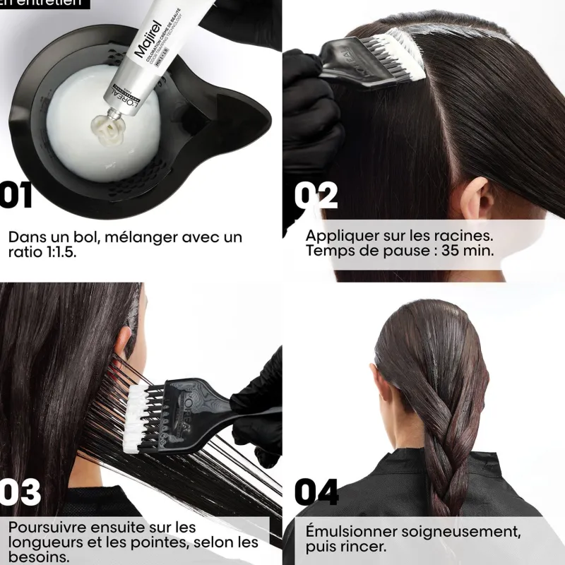 L’Oréal Professionnel Paris Coloration crème de beauté Majirel 6.8 blond foncé mocca Clearance