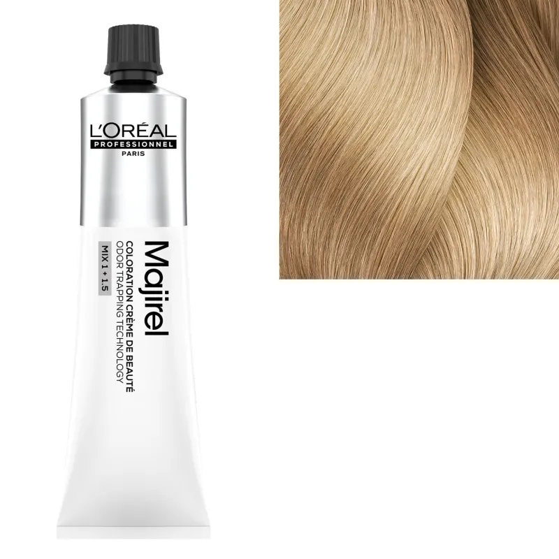 L’Oréal Professionnel Paris Coloration crème de beauté Majirel 10.31 blond très très clair doré cendré Discount