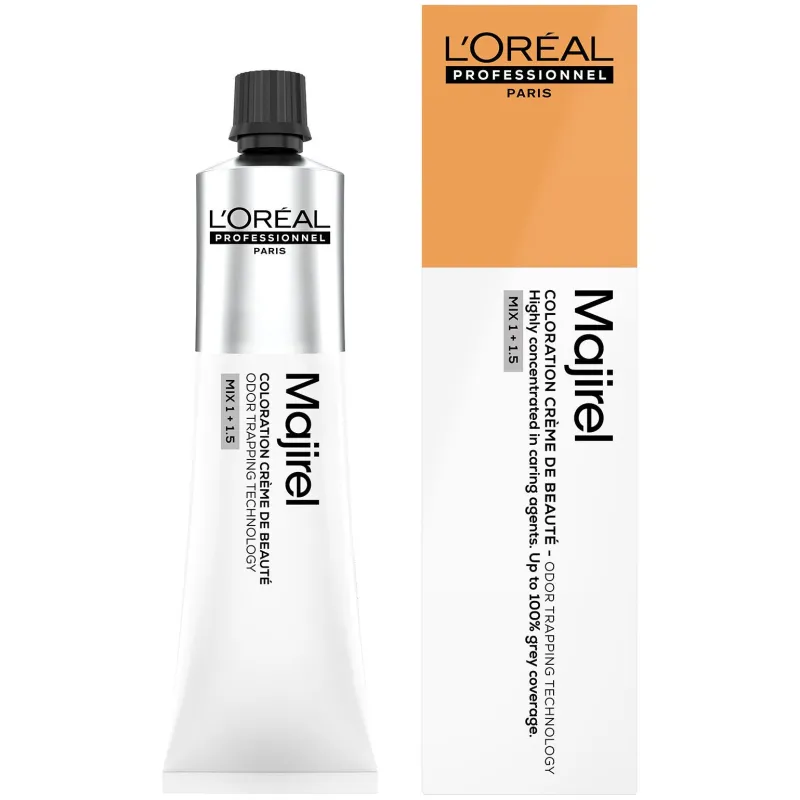 L’Oréal Professionnel Paris Coloration crème de beauté Majirel 8.34 blond clair doré cuivré Best