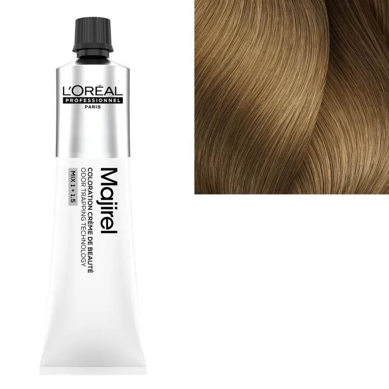 L’Oréal Professionnel Paris Coloration crème de beauté Majirel 8.31 blond clair doré cendré Sale