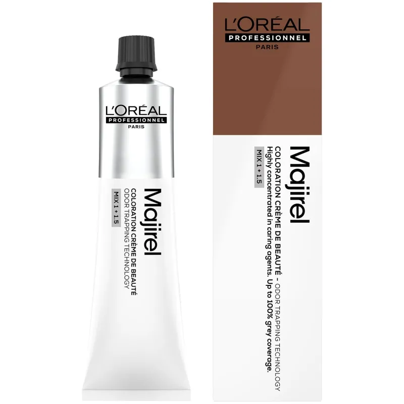 L’Oréal Professionnel Paris Coloration crème de beauté Majirel 5.52 châtain clair acajou irisé Hot