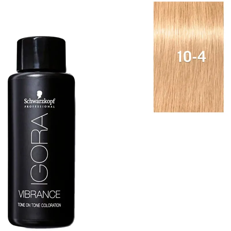 Schwarzkopf Professional Coloration demi-permanente Igora Vibrance 10-4 Hot