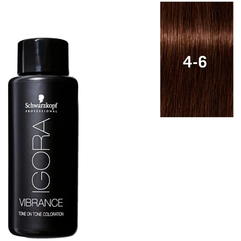Schwarzkopf Professional Coloration demi-permanente Igora Vibrance 4-6 Clearance