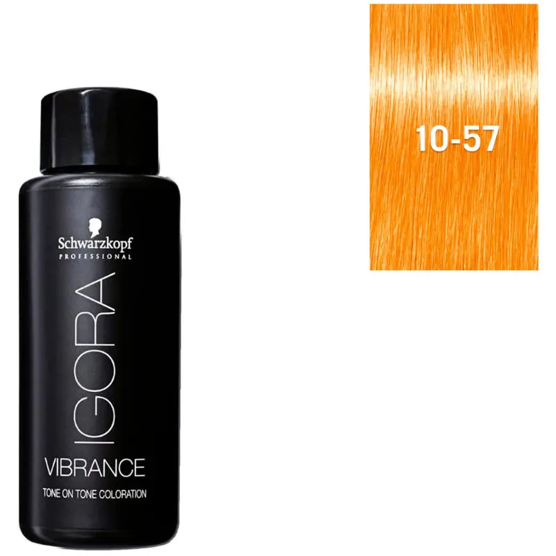 Schwarzkopf Professional Coloration demi-permanente Igora Vibrance 10-57 Online