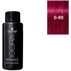 Schwarzkopf Professional Coloration demi-permanente Igora Vibrance 0-89 booster rouge violet
