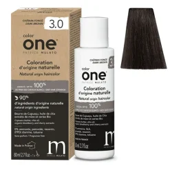 Patrice Mulato Coloration d'origine naturelle Color One 3.0 châtain foncé Hot