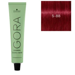 Schwarzkopf Professional Coloration Igora Zero Amm 5-88 châtain clair rouge extra Clearance