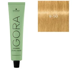 Schwarzkopf Professional Coloration Igora Zero Amm 9-50 blond très clair cover doré Best
